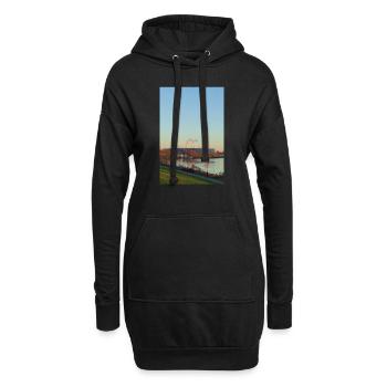 Weserstadion - Hoodie-Kleid - Schwarz - Vorne