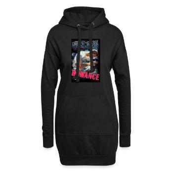 VINTAGE ROMANCE 1 von Yume Origins - Hoodie-Kleid - Schwarz - Vorne