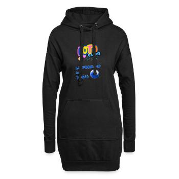 LOTO - BINGO - 1 - LE PREMIER DE 1000 - Sweat-shirt à capuche long Femme - noir - Devant