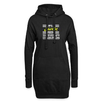 Son A Jacobs Thing Nom de famille Fierté - Sweat-shirt à capuche long Femme - noir - Devant