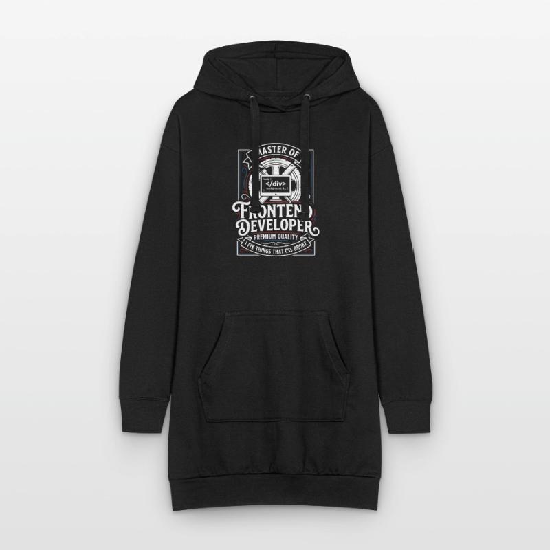 Frontend Master: CSS HTML Art Hoodie Dress