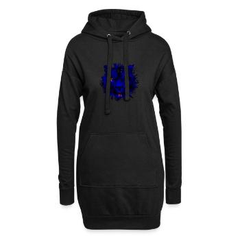 Nouvelle-Zélande - Sweat-shirt à capuche long Femme - noir - Devant