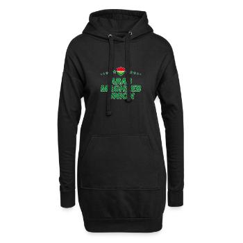 Union des Arabischen Maghreb - Hoodie-Kleid - Schwarz - Vorne