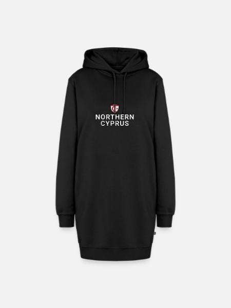Nordzypern - Hoodie-Kleid - Schwarz