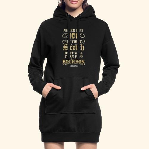 Ice in your Scotch - Hoodie-Kleid