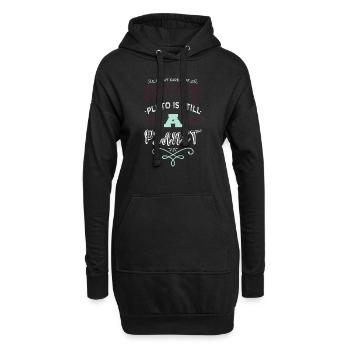 joke gift idea happy christmas celestial fun geek - Hoodie-Kleid - Schwarz - Vorne