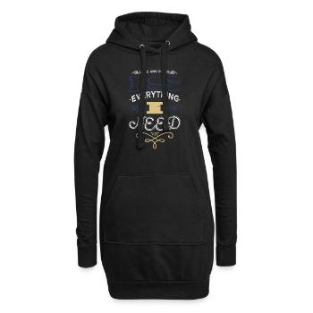 Pride Peace Green Bday Cool Awesome Present Idea - Hoodie Dress - black - Front