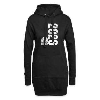 Basketball Meister Edition 2026 in weiß - Hoodie-Kleid - Schwarz - Vorne