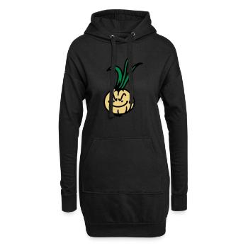 Böse Zwiebel 3 - Hoodie-Kleid - Schwarz - Vorne