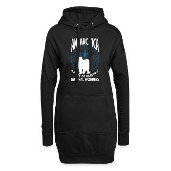 Un lieu de merveilles naturelles incroyables Expédition - Sweat-shirt à capuche long Femme - noir - Devant