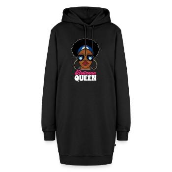 Belize Flagge Belizer - Hoodie-Kleid - Schwarz - Vorne