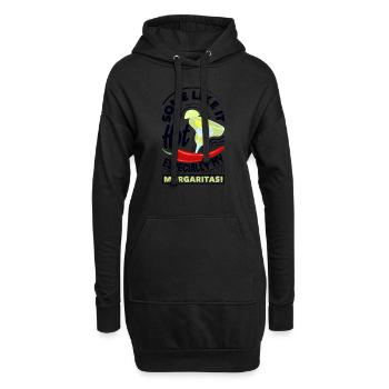 Attenzione Margarita épicée Cocktail Lover’s - Sweat-shirt à capuche long Femme - noir - Devant