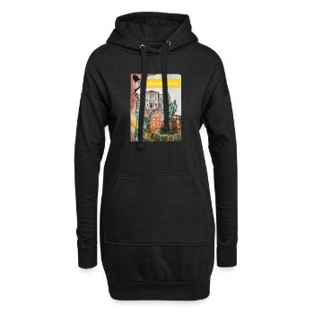 EG Wolfenbüttel City - Hoodie-Kleid - Schwarz - Vorne