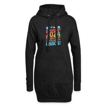 Eltern Schulkind Grundschule Erste Klasse Einschul - Hoodie-Kleid - Schwarz - Vorne