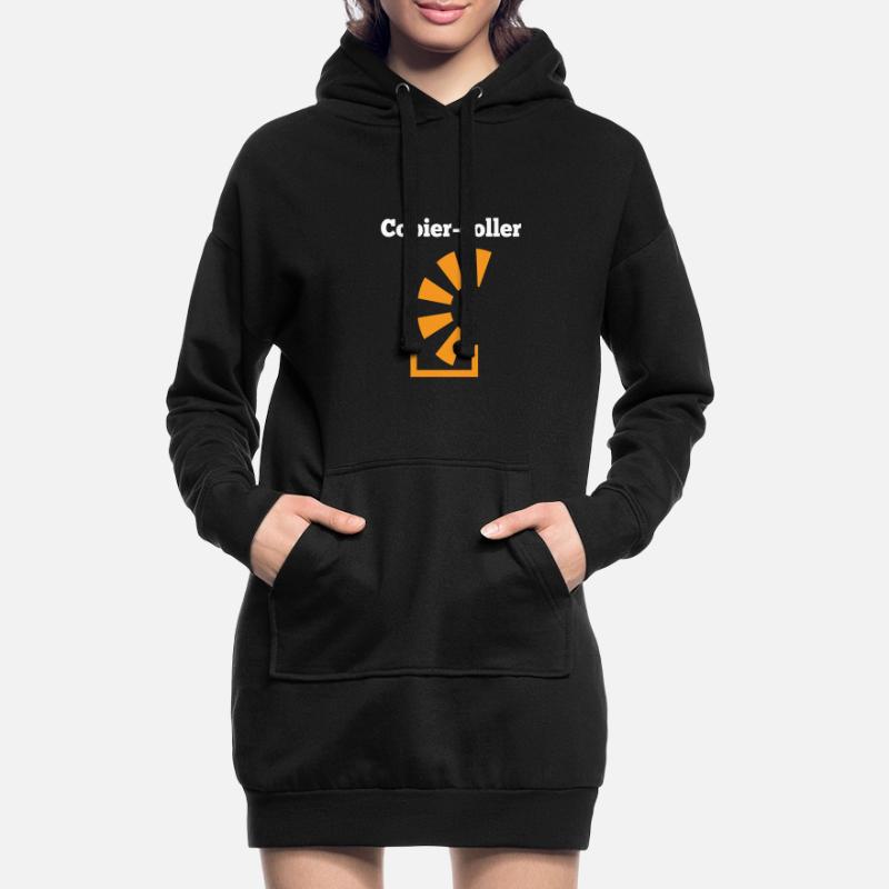 Copier Coller Programmer Software Developer Nerd G Hoodie-Kleid