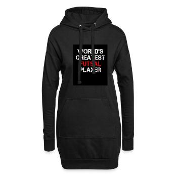 World's Greatest Futsal Player Indoor Soccer Footb - Hoodie-Kleid - Schwarz - Vorne