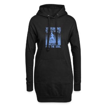 Cadeau de course XC drôle Édition XC Runner - Sweat-shirt à capuche long Femme - noir - Devant