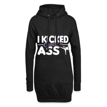 Krebs Kampfsport - Hoodie-Kleid - Schwarz - Vorne
