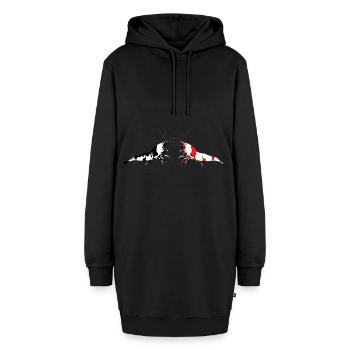 Aquascaper - Hoodie-Kleid - Schwarz - Vorne