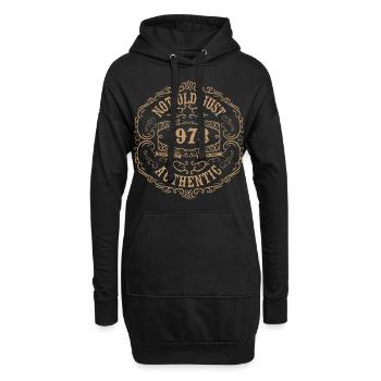 1978 Classique 1978 Cadeau Anniversaire 1978 Rétro - Sweat-shirt à capuche long Femme - noir - Devant