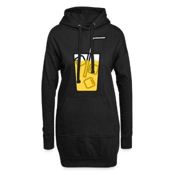 Drink Lemonade Summer - Hoodie Dress - black - Front