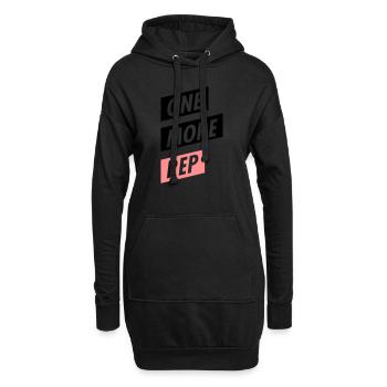 ONE MORE REP - Hoodie-Kleid - Schwarz - Vorne