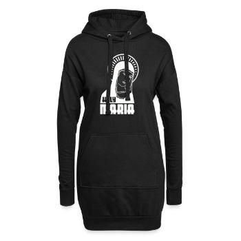 Holy Maria - Hoodie-Kleid - Schwarz - Vorne
