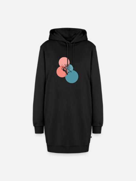 Klettern Ausrüstung - Hoodie-Kleid - Schwarz
