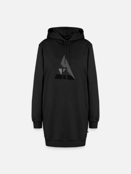 Grundschullehrer Schule Volksschule - Hoodie-Kleid - Schwarz