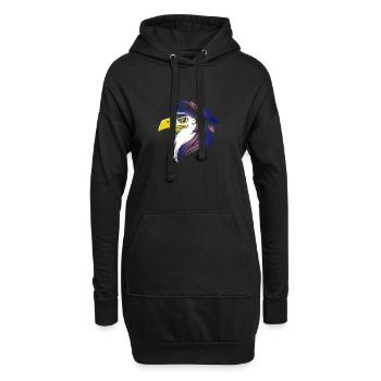 Kap Verde - Hoodie-Kleid - Schwarz - Vorne