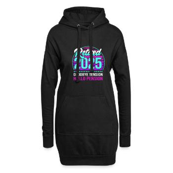 Pension 2025 Retirement 2025 Pensioner Pensioner Pensioner - Hoodie Dress - black - Front