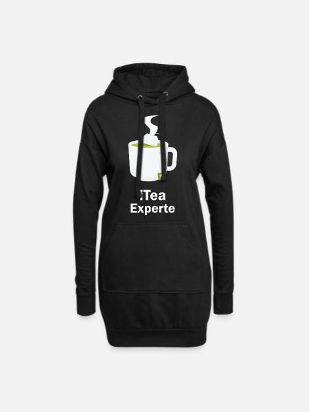 Informatiker Informatik Spruch Humor Geschenkidee - Hoodie-Kleid - Schwarz