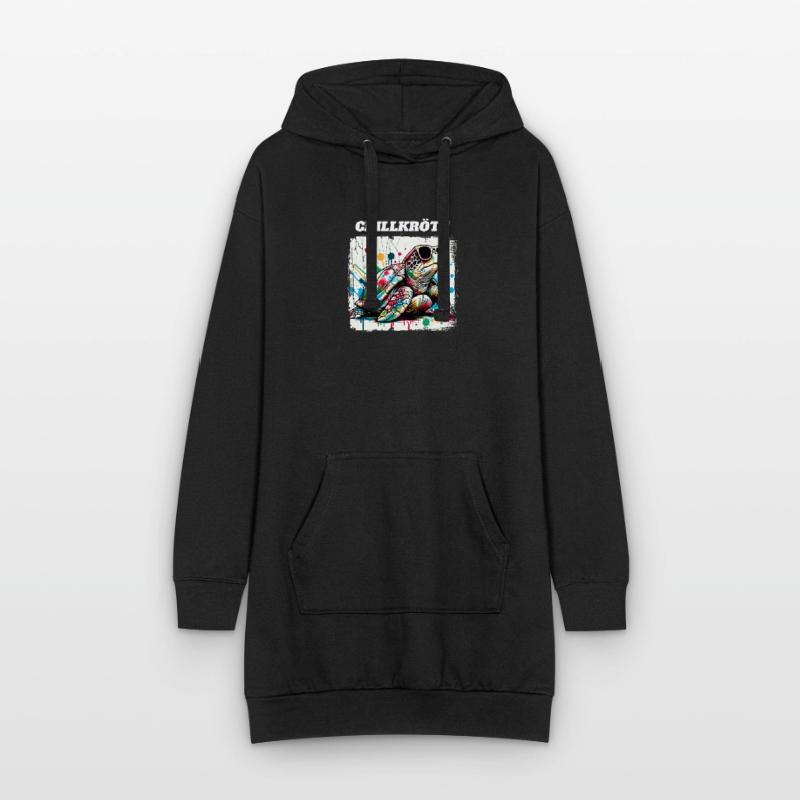 Chill Toad Turtle Hoodie Dress