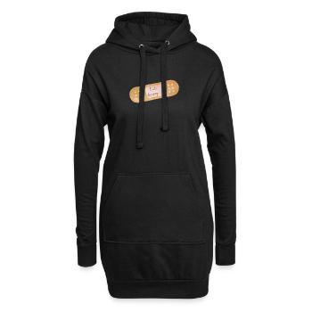 It will be okay :) Plaster - Hoodie Dress - black - Front