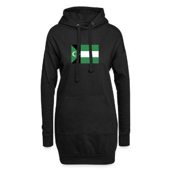 Flag of TRWT svg - Hoodie-Kleid - Schwarz - Vorne