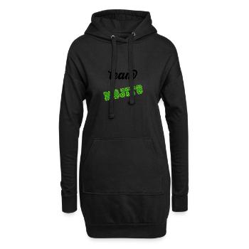 Team MOJITO - Hoodie-Kleid - Schwarz - Vorne