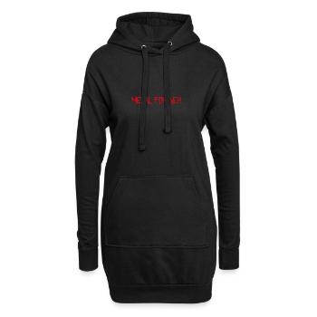 Metal Forever - Hoodie Dress - black - Front