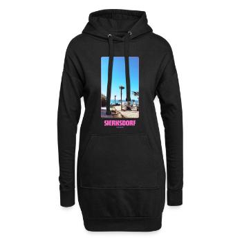 SIERKSDORF _ Strand - Hoodie-Kleid - Schwarz - Vorne