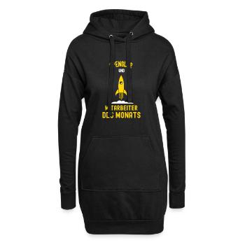 Spengler Mitarbeiter des Monats Spenglerei Kollege - Hoodie-Kleid - Schwarz - Vorne