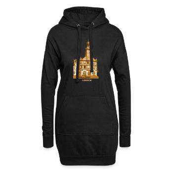 Lorsch Rathaus Kloster Bergstraße Hessen - Hoodie-Kleid - Schwarz - Vorne