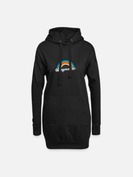 Waymaker Promise Keeper Miracle Worker , Jahrgang - Hoodie-Kleid - Schwarz