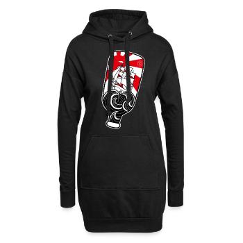 Windjammer - Hoodie-Kleid - Schwarz - Vorne