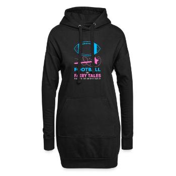 Gender Reveal Ostern Werdende Mutter - Hoodie-Kleid - Schwarz - Vorne