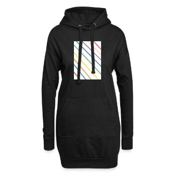 Creativity-Time - Hoodie Dress - black - Front