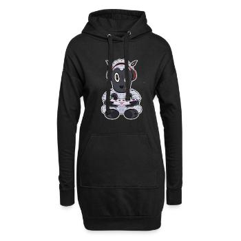 Lamb With Gaming Controller I Funny Gaming I Gamer - Hoodie-Kleid - Schwarz - Vorne