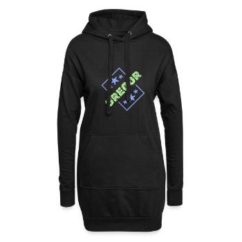 Cadeau pour Gregor - Sweat-shirt à capuche long Femme - noir - Devant