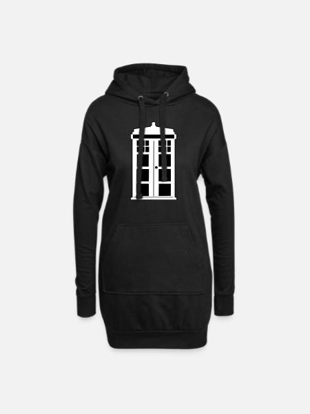 BlueBox - Hoodie Dress - black