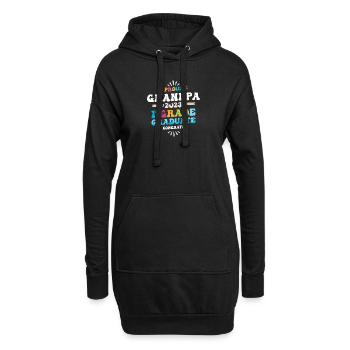 Stolzer Opa einer 1. Klasse von 2023 - Hoodie-Kleid - Schwarz - Vorne