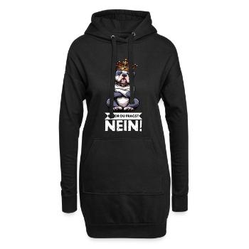 Avant que vous ne demandiez, pas de bully américain Bully Pit - Sweat-shirt à capuche long Femme - noir - Devant