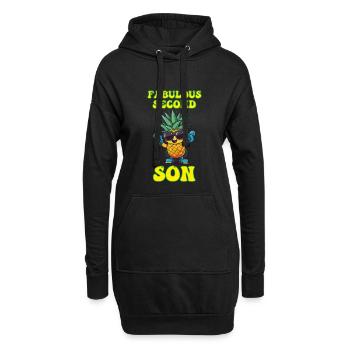 Fabuleux deuxième fils frères et sœurs plus jeunes - Sweat-shirt à capuche long Femme - noir - Devant